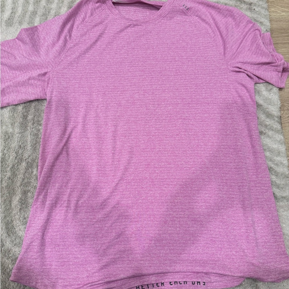 Men's Pink Athletic Shirt